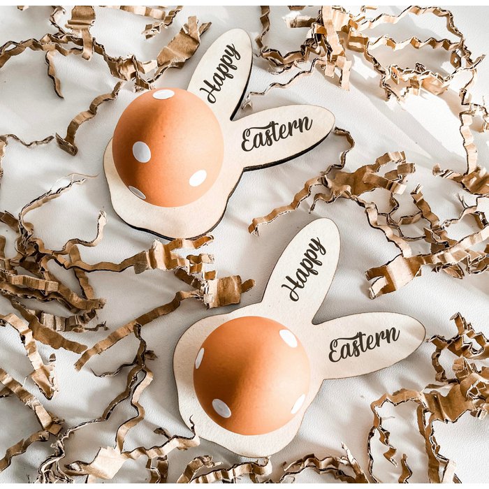Eierdopje paashaas | Happy Eastern