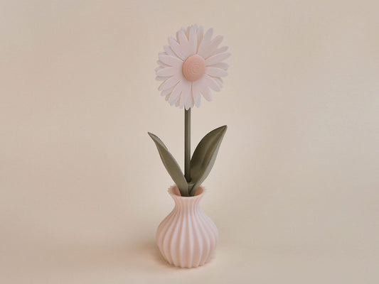 Decoratieve bloem in vaasje