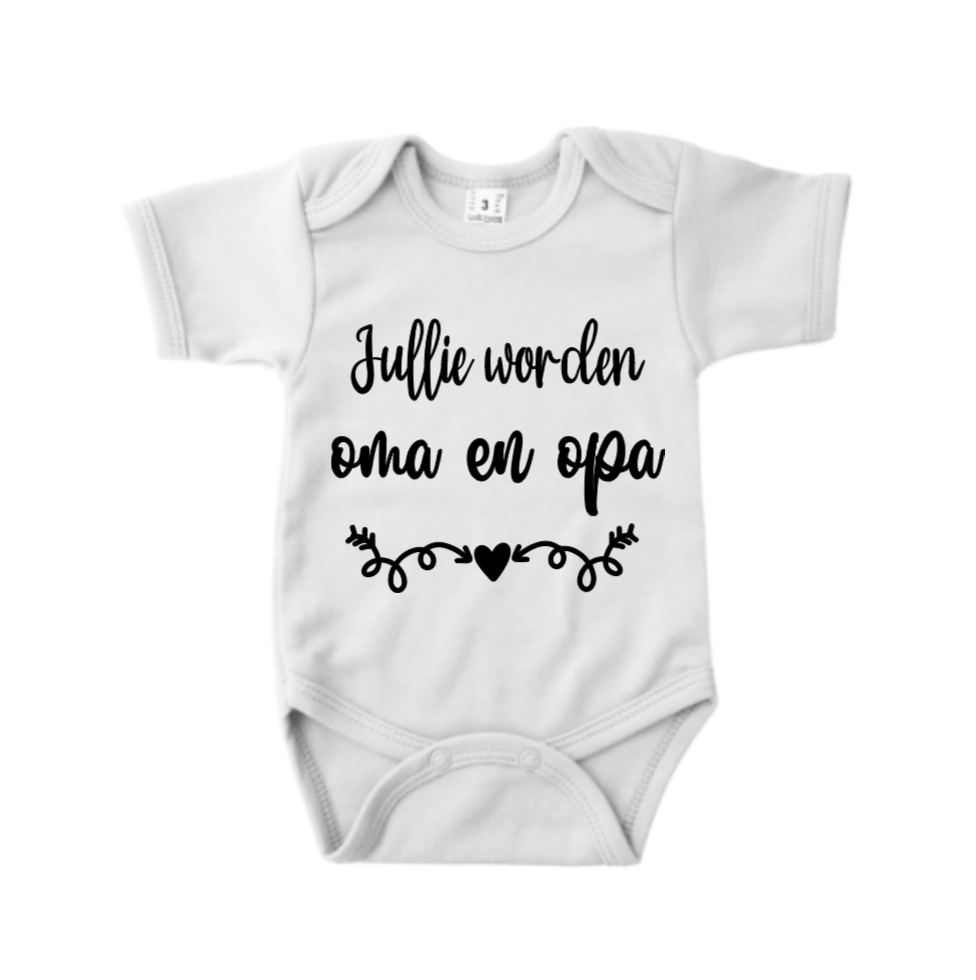 Romper - Jullie worden oma en opa