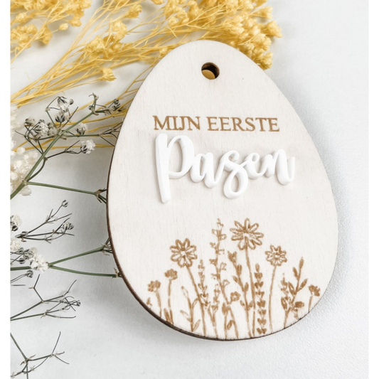 Paashanger | Mijn eerste Pasen acryl
