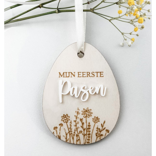 Paashanger | Mijn eerste Pasen acryl